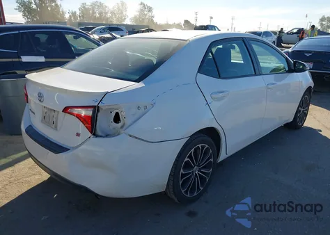 2016 Toyota Corolla S Plus из США, поврежденный, VIN 2T1BURHEXGC578446